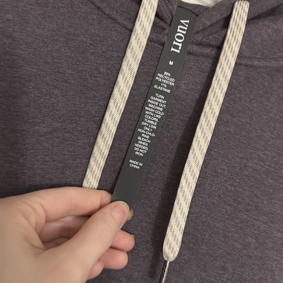 Vuori halo essential hoodie purple medium ✨ - Picture 4 of 6